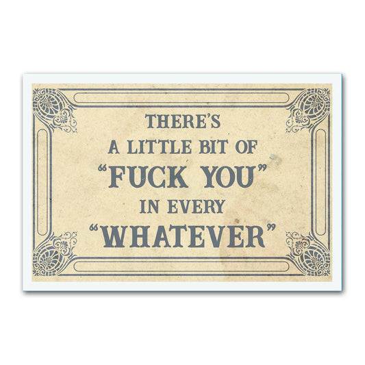 Whatever Refrigerator Magnet