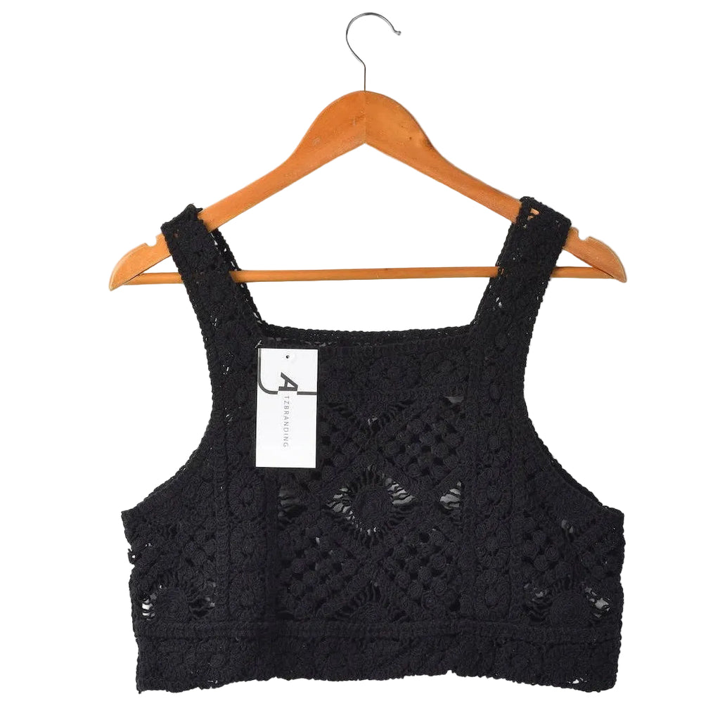 Crochet Cropped Tank Top