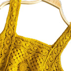 Crochet Cropped Tank Top