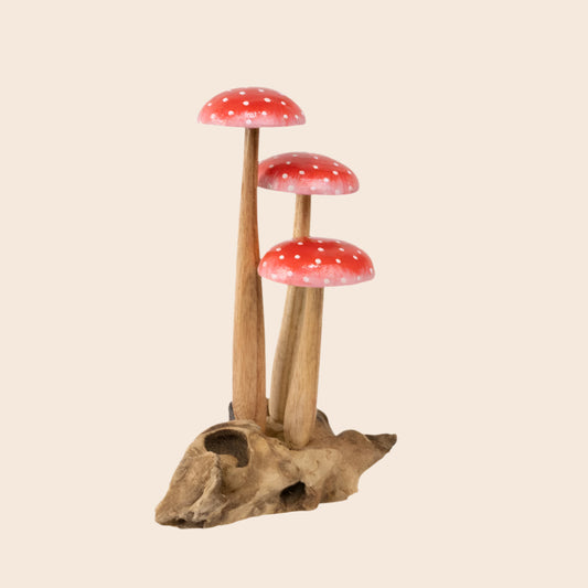 Tall Red Mushroom Base