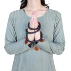Bone Prayer Mala Beads With Counters