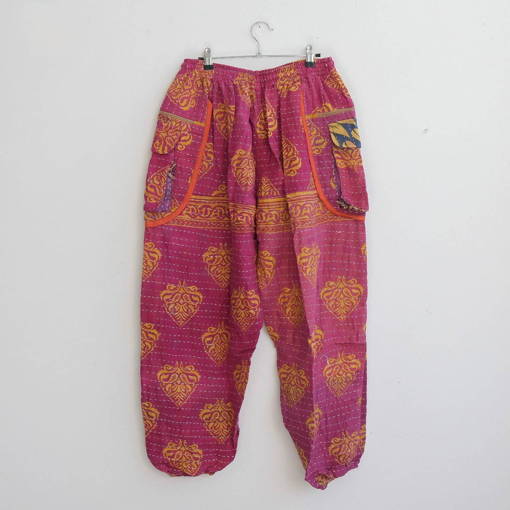 Kantha Baggy Unisex Boho Pants