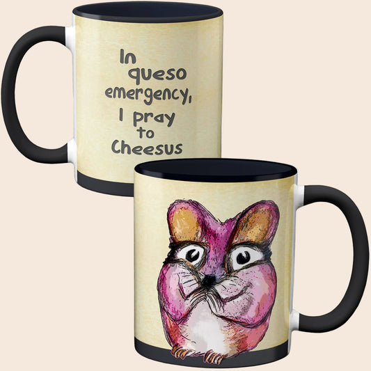 Queso Mouse Funny Quote Mug