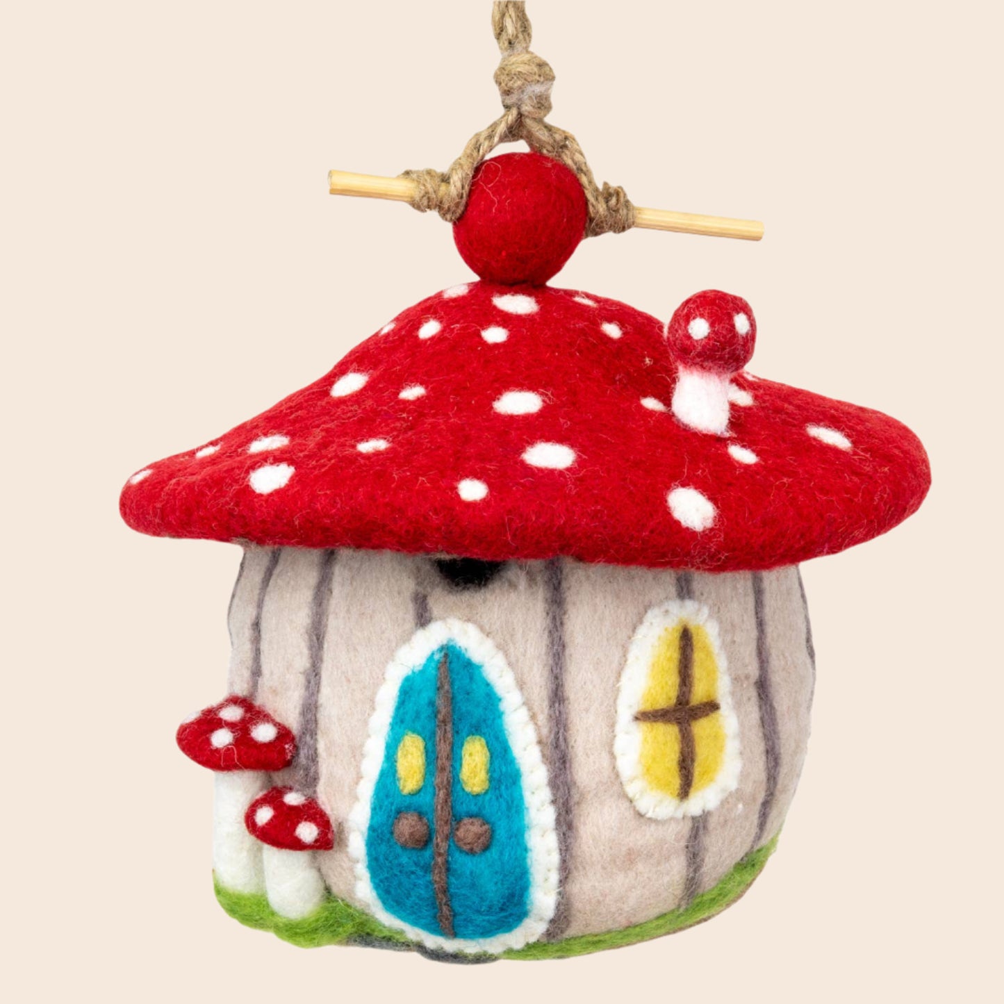 Forest Mushroom Birdhouse