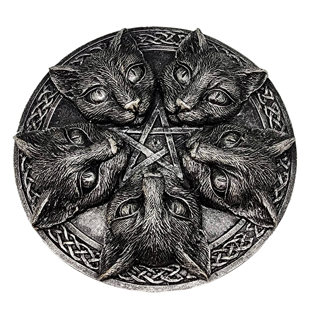 Black Cats Incense Burner