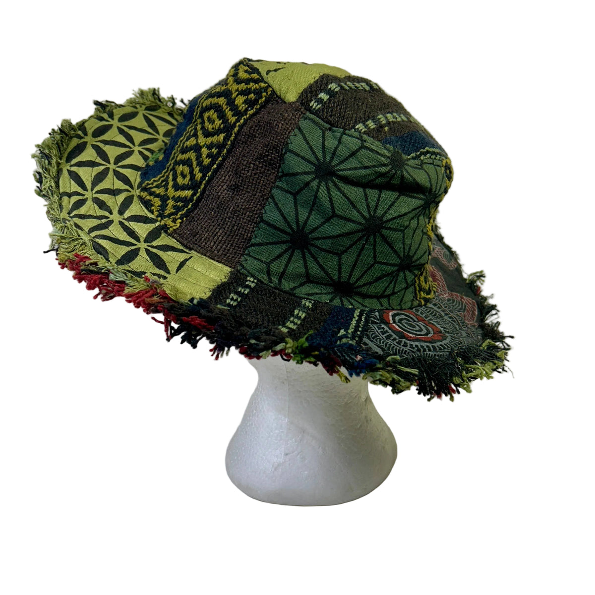 Overdye Patchwork Hat