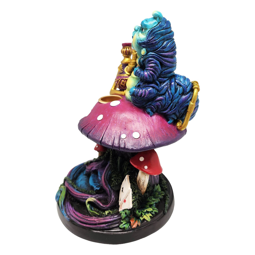 Caterpillar on Mushroom Hookah Backflow Burner