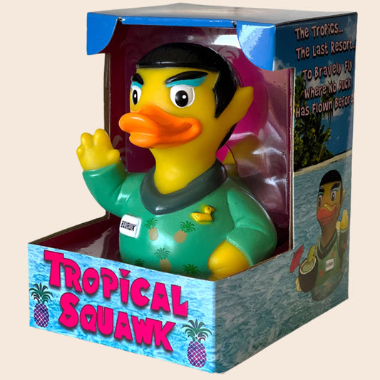 Celebriducks Tropical Squawk Limited Edition Rubber Duck