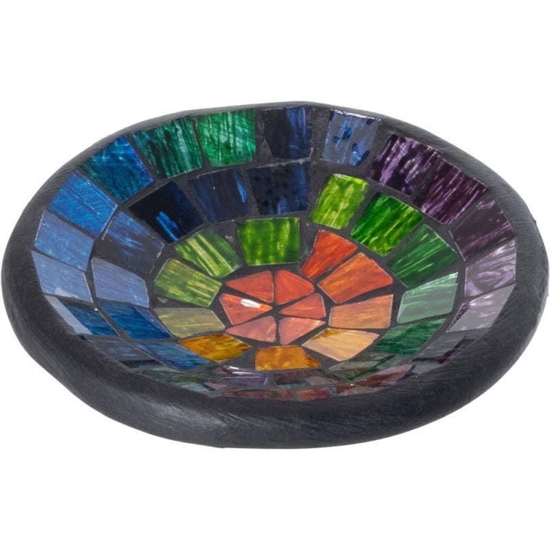 5" Rainbow Mosaic Bowl