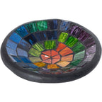 5" Rainbow Mosaic Bowl