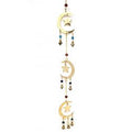 2 Foot Star and Moon Windchime