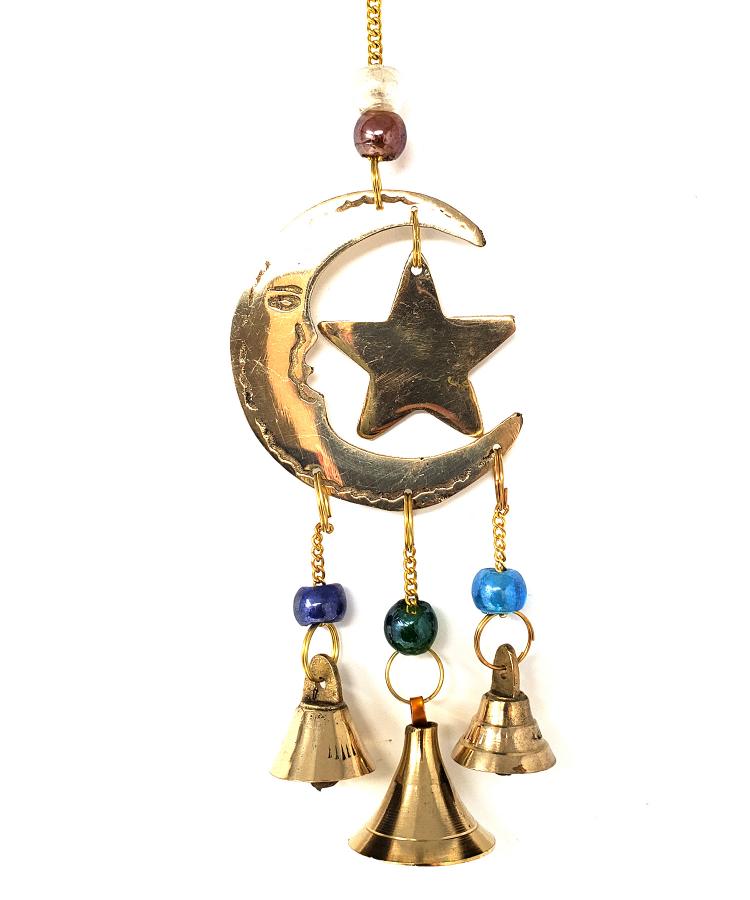 Star and Moon Windchime