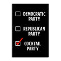 Cocktail Party Refrigerator Magnet