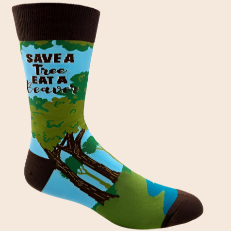 Save a Tree Men's Socks