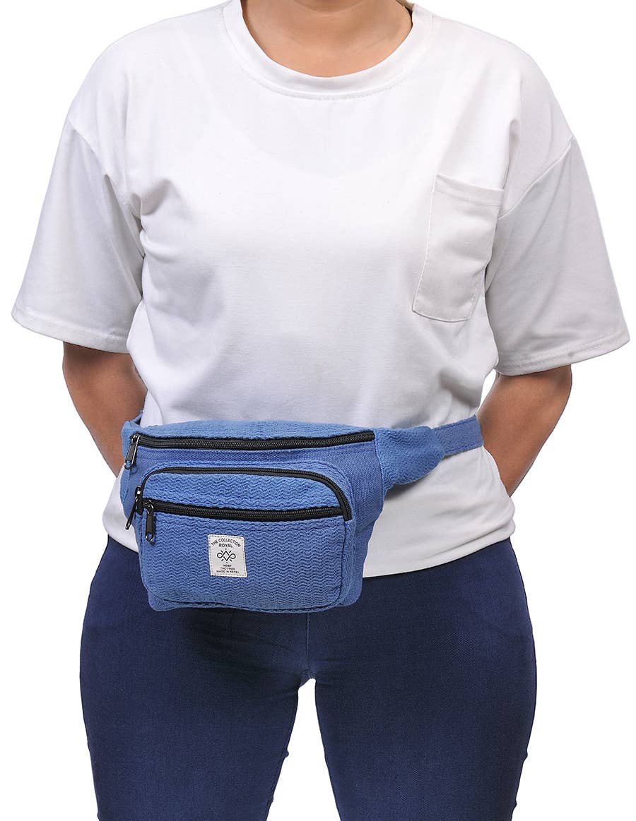 Hippie Boho Hemp Cotton Bohemian Fanny Pack