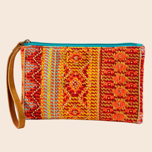 Tessa Handmade Ethnic Pattern Clutch