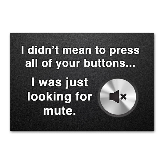 Looking For Mute Refrigerator Magnet