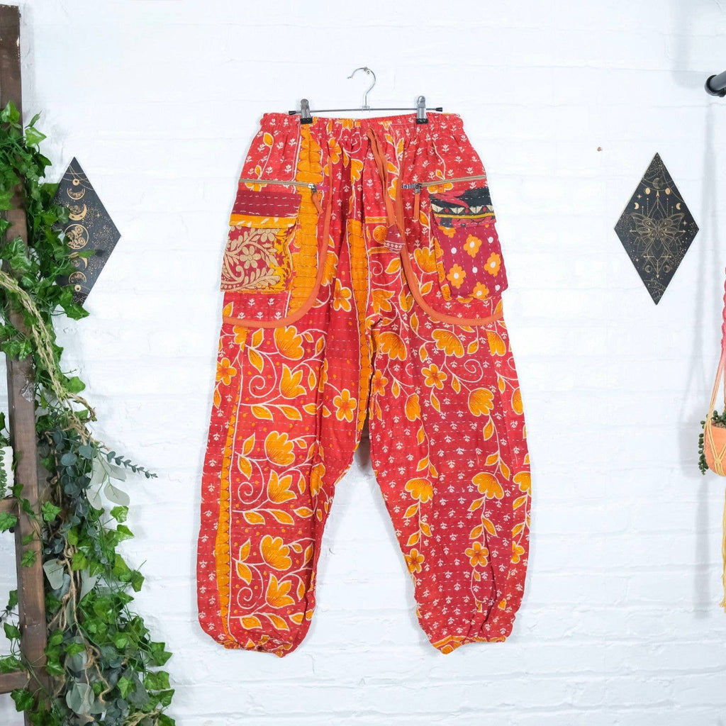 Kantha Baggy Unisex Boho Pants