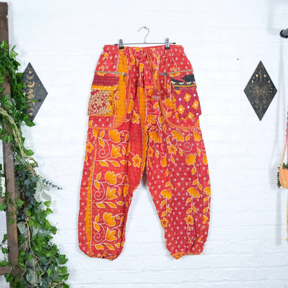 Kantha Baggy Unisex Boho Pants
