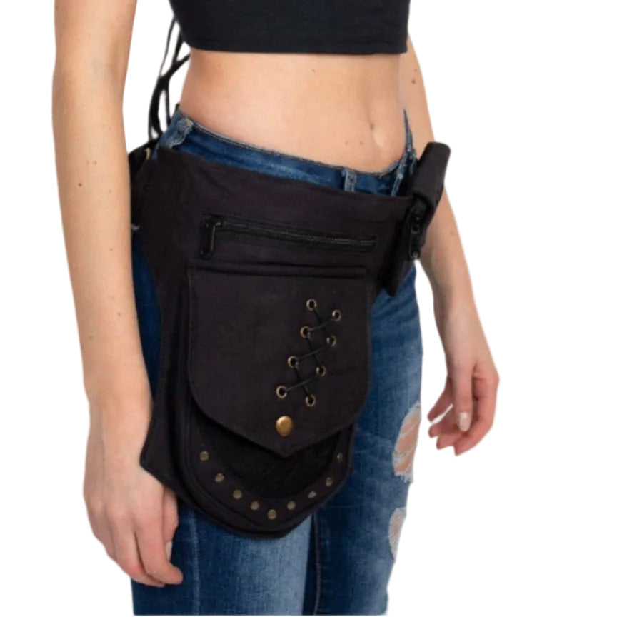 Lace Detailed Hip Bag