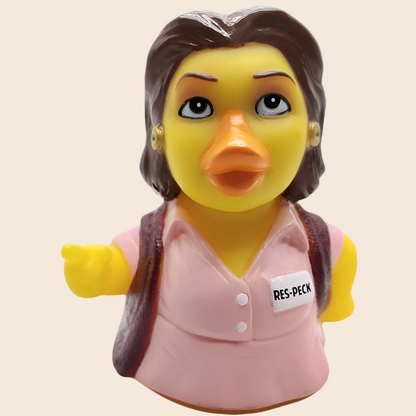 Celebriducks Queen of Soak – R-E-S- PECK Rubber Duck