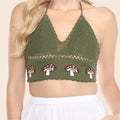 Mushrooms Crochet Top