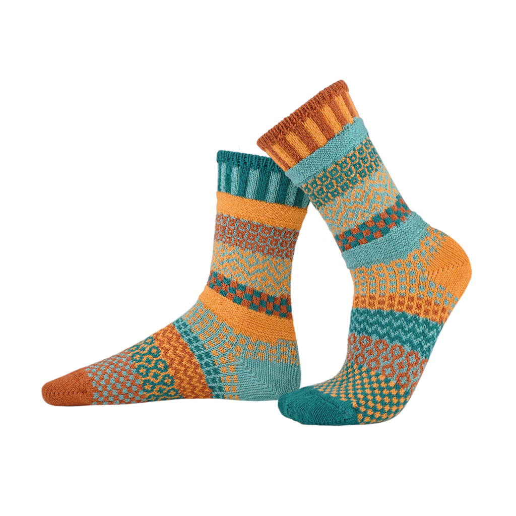 Dune Crew Socks | USA Made Sustainable Mismatched Socks