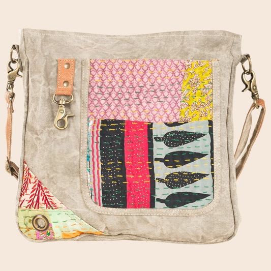 Recycled Kantha Shoulder Bag