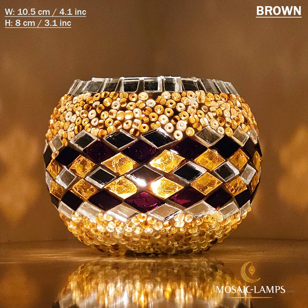 Turkish Mosaic Candle Holder