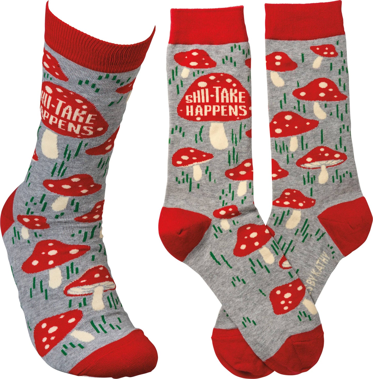 Shiitake Happens Socks
