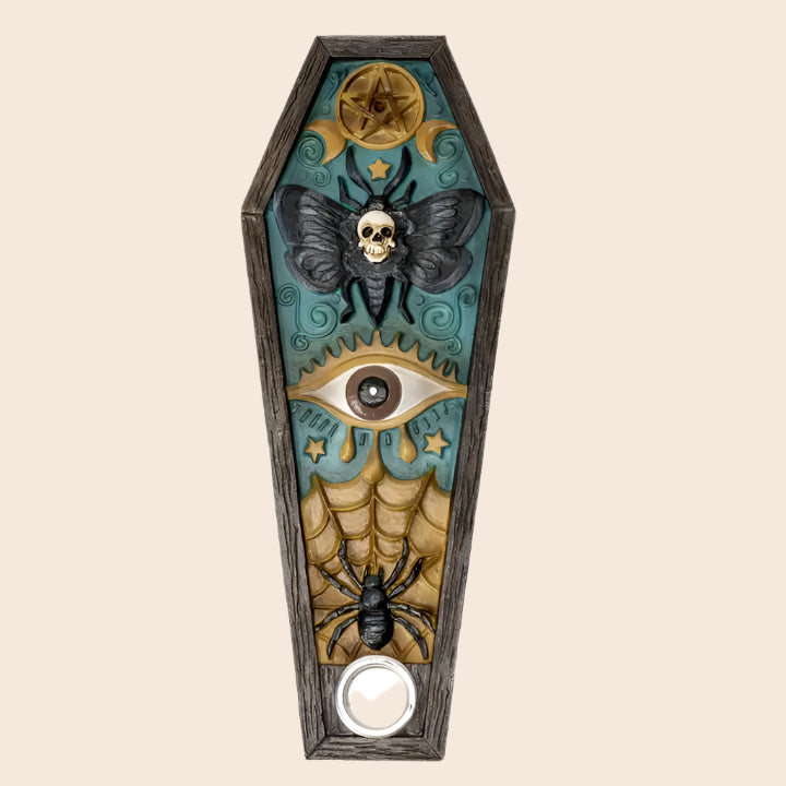 Gothic Coffin Incense Burner