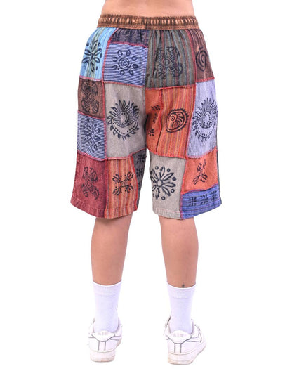 Celestial Patchwork Shorts
