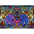 3D Hamsa Dreams Tapestry