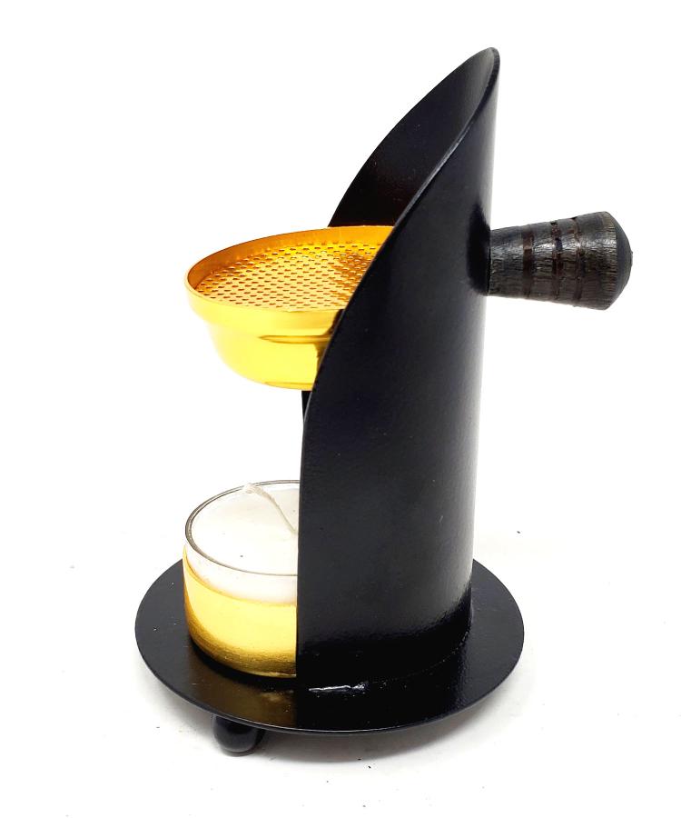 Metal Adjustable Charcoal-Free Resin Burner