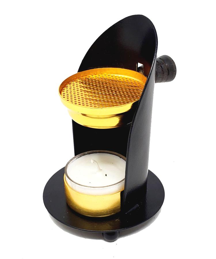 Metal Adjustable Charcoal-Free Resin Burner