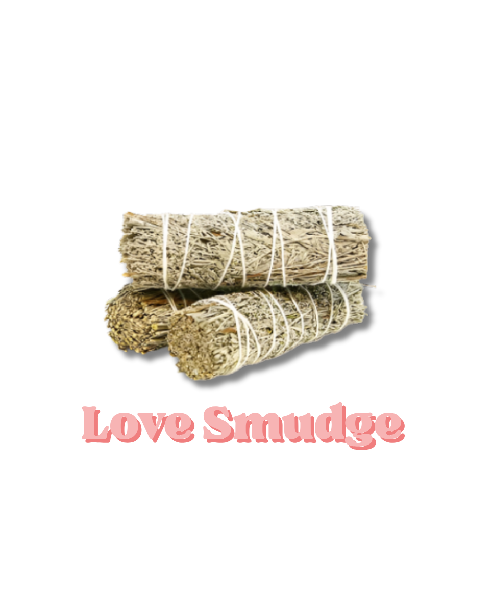 3" Love Smudge Stick