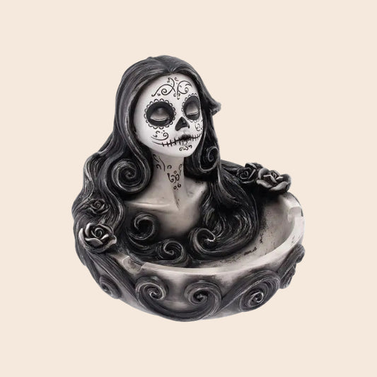 Big Day of the Dead Incense Holder/Ashtray