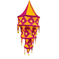 Pink and Orange Lantern