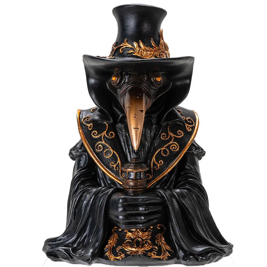 Plague Doctor Back Flow Incense Burner