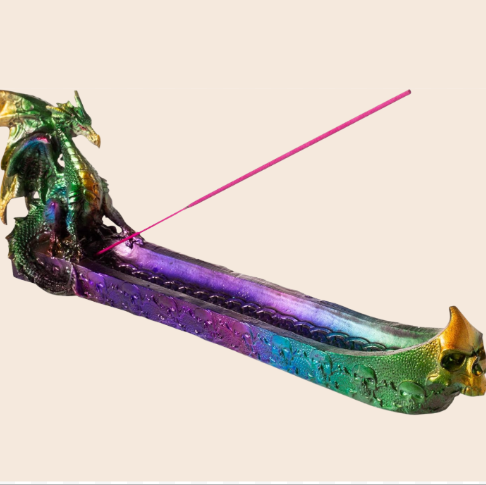 Rainbow Dragon Incense Burner