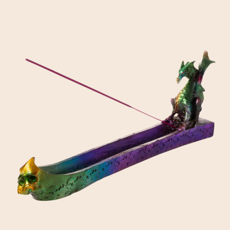 Rainbow Dragon Incense Burner