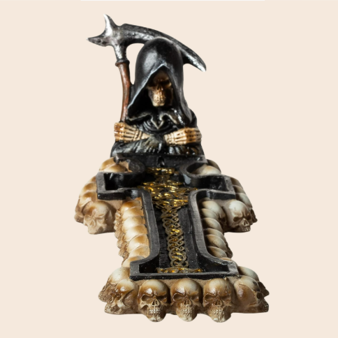 Reaper Cross Incense Burner