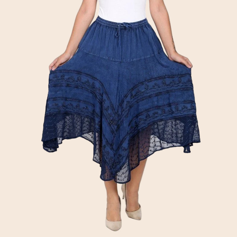 Renaissance Midi Length Skirt