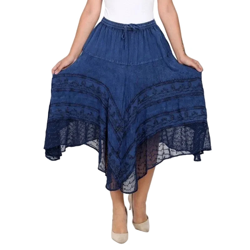 Renaissance Midi Length Skirt