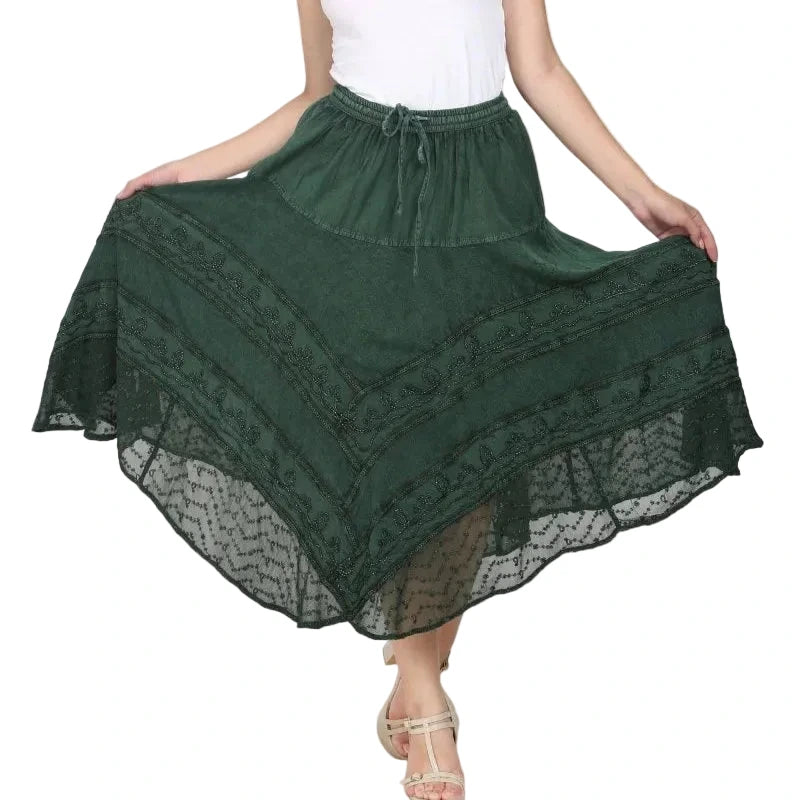 Renaissance Midi Length Skirt