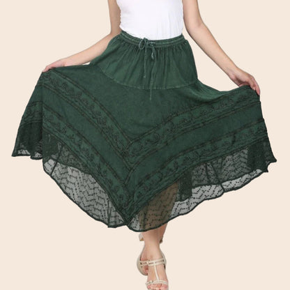 Renaissance Midi Length Skirt