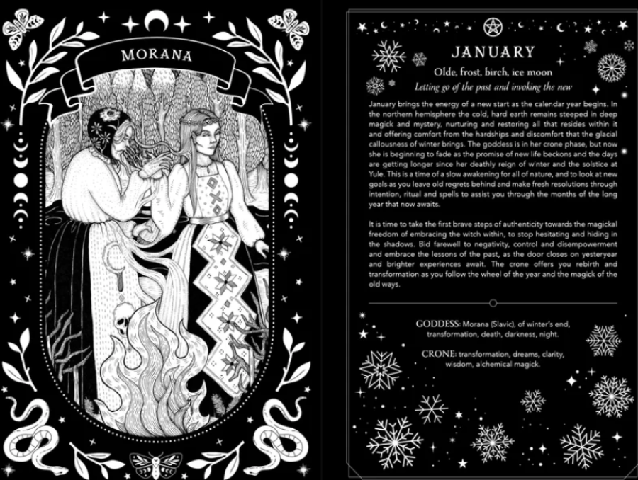 2027 Witch's Diary and Planner Calendar