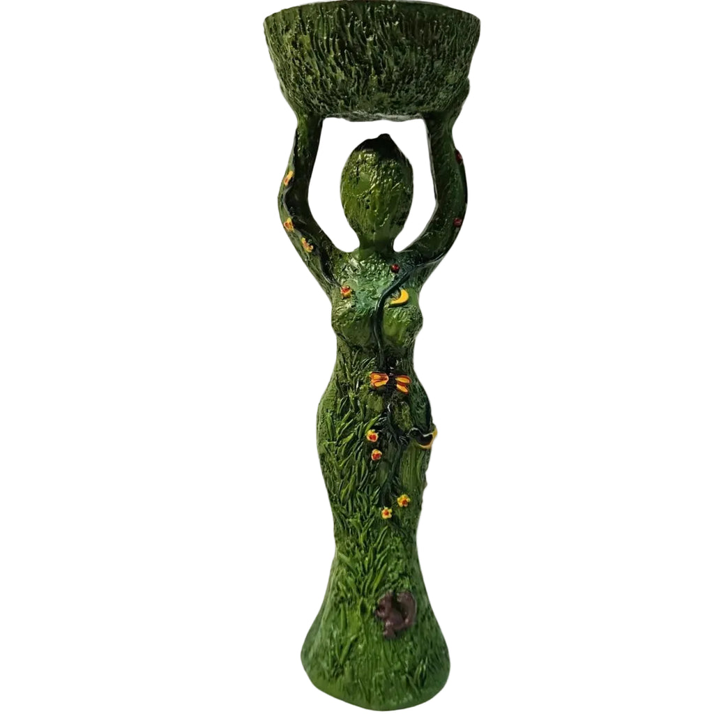 Green Goddess T-Light Holder