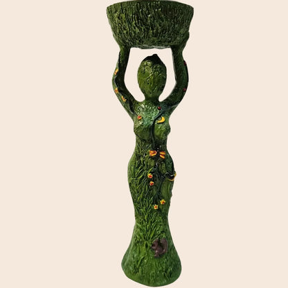 Green Goddess T-Light Holder