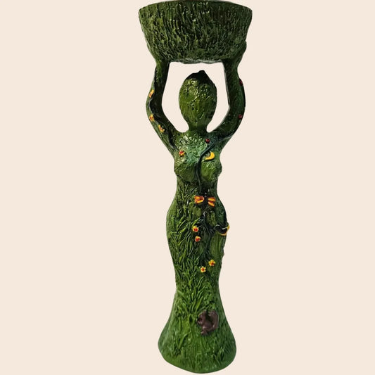 Green Goddess T-Light Holder